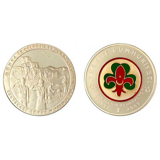 2007 DÜNYA İZCİLİĞİ 100.YILI GÜMÜŞ