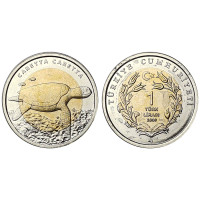 2009 SU KAMPLUBAĞASI HATIRA PARASI BİMETAL