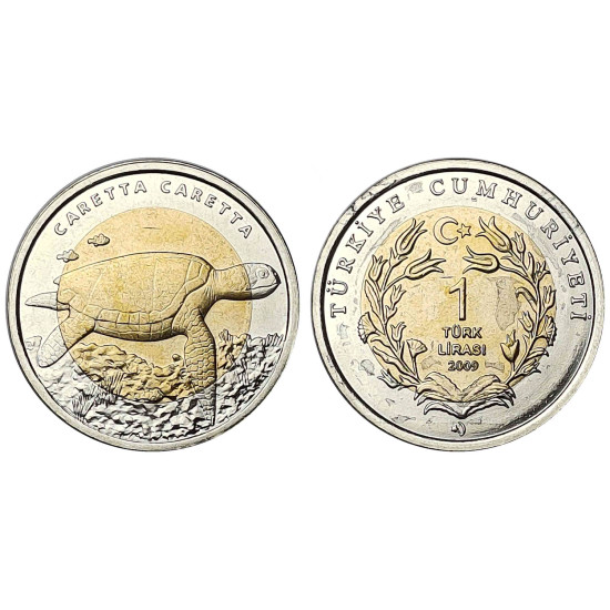 2009 SU KAMPLUBAĞASI HATIRA PARASI BİMETAL