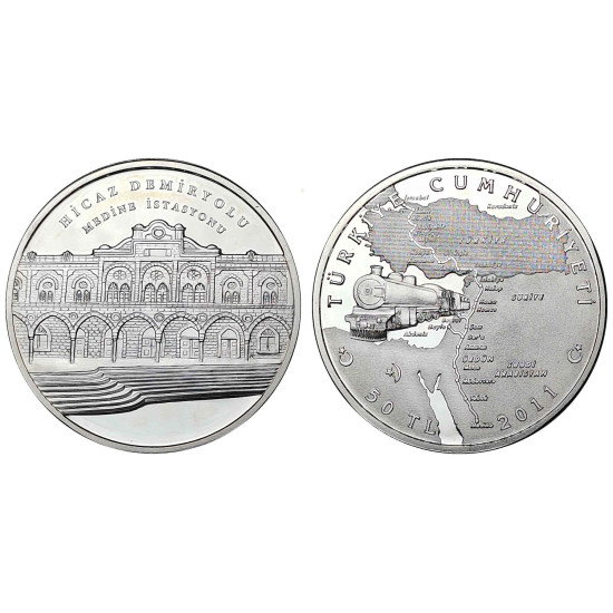 2011 HİCAZ DEMİRYOLU MEDİNE İSTASYONU GÜMÜŞ