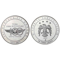 2011 TÜRK HAVA KUVVETLERİ 100. KURULUŞ YILDÖNÜMÜ GÜMÜŞ