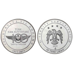 2011 TÜRK HAVA KUVVETLERİ 100. KURULUŞ YILDÖNÜMÜ GÜMÜŞ