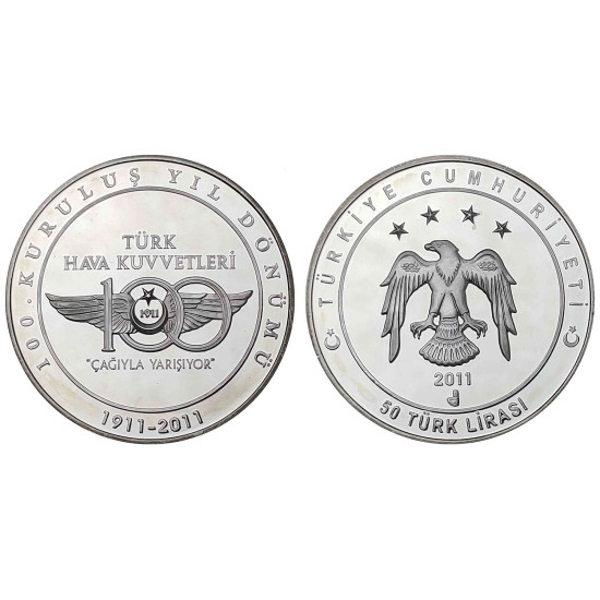 2011 TÜRK HAVA KUVVETLERİ 100. KURULUŞ YILDÖNÜMÜ GÜMÜŞ