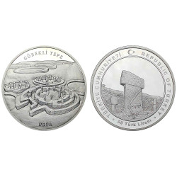 2012 URFA GÖBEKLİTEPE HATIRA PARASI GÜMÜŞ