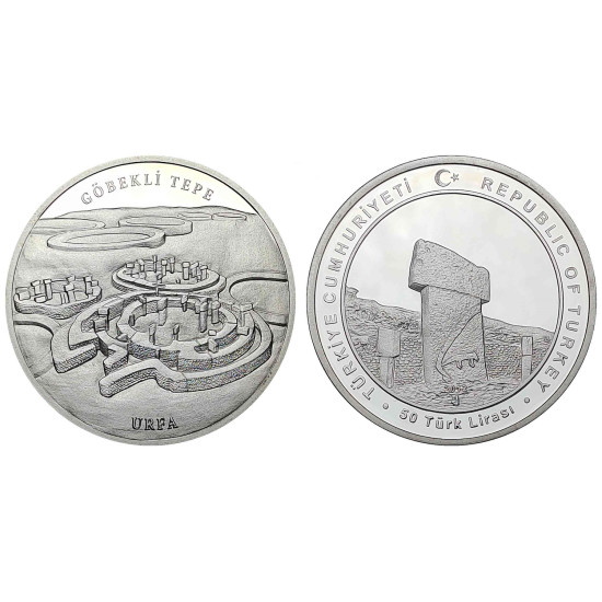 2012 URFA GÖBEKLİTEPE HATIRA PARASI GÜMÜŞ