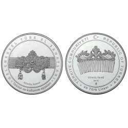 2012 GELENEKSEL TÜRK EL SANATLARI GÜMÜŞ