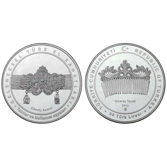 2012 GELENEKSEL TÜRK EL SANATLARI GÜMÜŞ