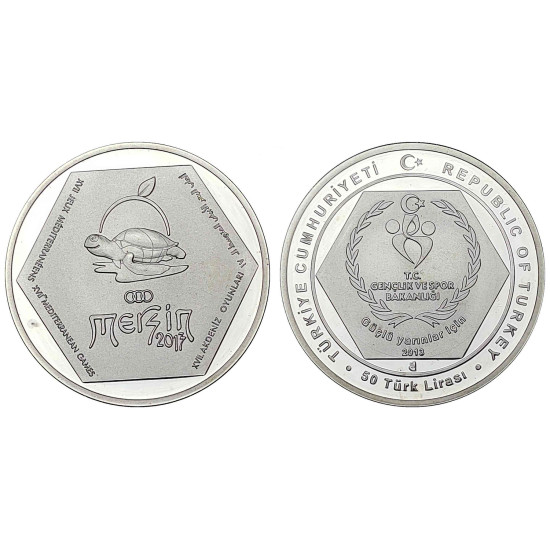 2013 MERSİN XVII. AKDENİZ OYUNLARI GÜMÜŞ