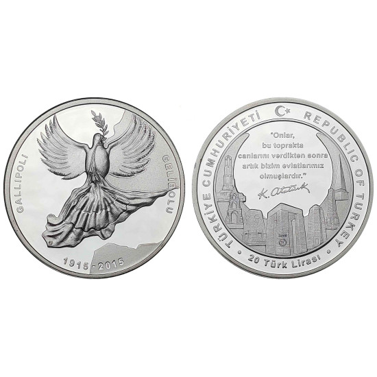 2015 GELİBOLU (1915-2015) GÜMÜŞ
