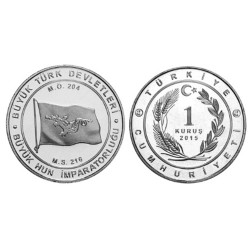 2016 BÜYÜK HUN İMPARATORLUĞU GÜMÜŞ