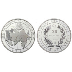 2018 AZERBAYCAN'NIN KURULUŞUNUN 100.YILI GÜMÜŞ