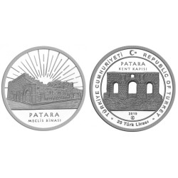 2019 PATARA ANTİK KENTİ HATIRA PARASI GÜMÜŞ