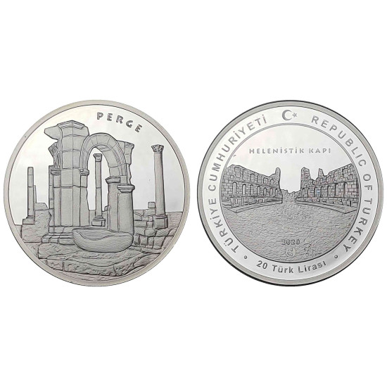 2020 PERGE ANTİK KENTİ GÜMÜŞ