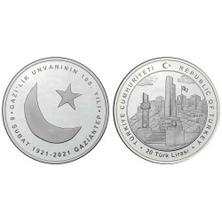 2021 GAZİANTEP'E GAZİLİK ÜNVANIN VERİLİŞİNİN 100.YILI GÜMÜŞ