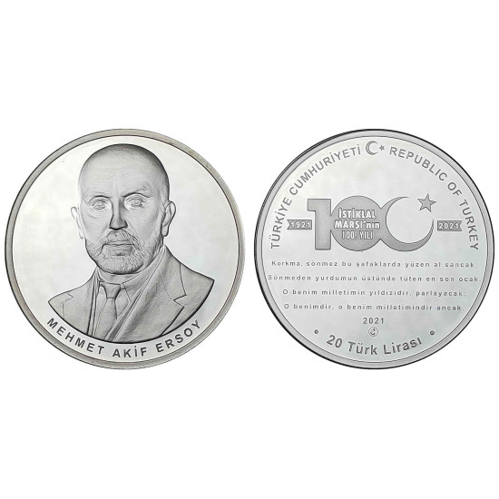 2021 İSTİKLAL MARŞININ KABULÜNÜN 100.YILI GÜMÜŞ