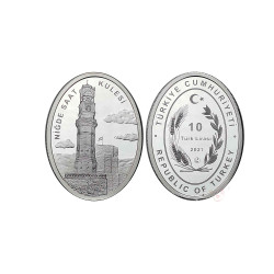 2021 NİĞDE SAAT KULESİ HATIRA PARASI GÜMÜŞ