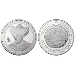 2021 I.MURAT (1326-1389) HATIRA PARASI GÜMÜŞ