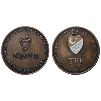 2021 BEŞİKTAŞ 16.ŞAMPİYONLUK HATIRA PARASI BRONZ