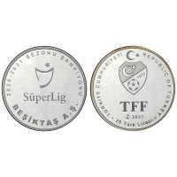 2021 BEŞİKTAŞ 16.ŞAMPİYONLUK HATIRA PARASI GÜMÜŞ