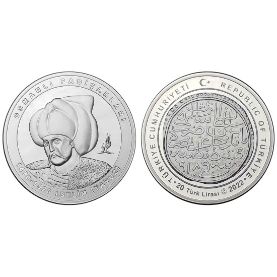 2022 YILI 1. SELİM (YAVUZ) HATIRA GÜMÜŞ