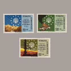 1970 AVRUPA TABİATI KORUMA YILI SERİSİ