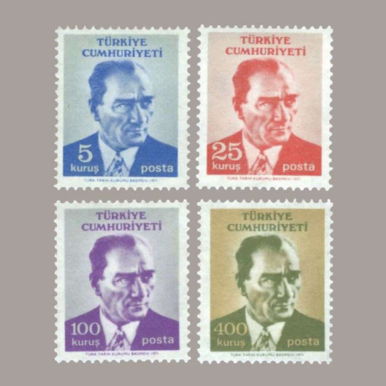 1971 ATATÜRK SÜREKLİ SERİ