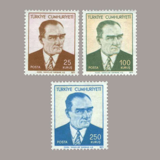 1971 ATATÜRK SÜREKLİ SERİ