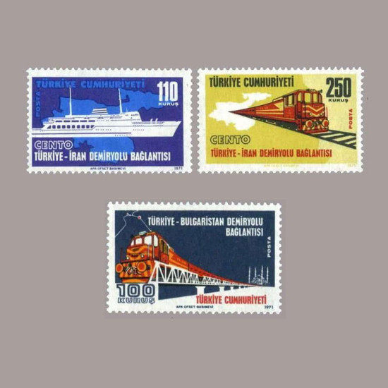 1971 TÜRKİYE-İRAN-BULGARİSTAN DEMİRYOLU BAĞLANTISI