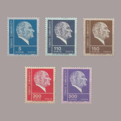 1972 ATATÜRK SÜREKLİ SERİ