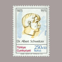 1975 DR.ALBERT SCHWEİTZER'in  DOĞUMUNUN 100.YILI