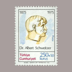 1975 DR.ALBERT SCHWEİTZER'in  DOĞUMUNUN 100.YILI