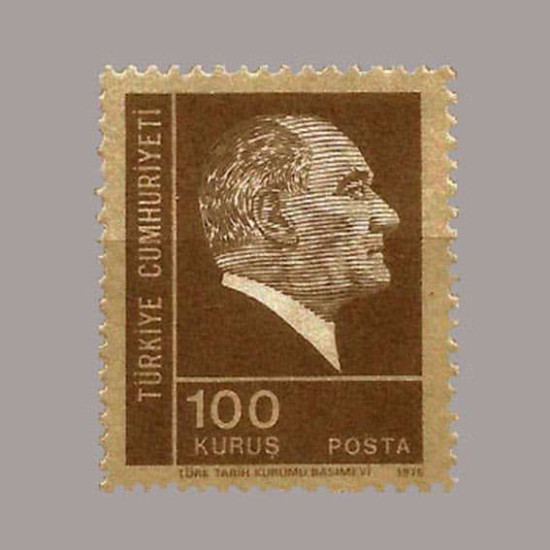 1975 ATATÜRK SÜREKLİ SERİSİ