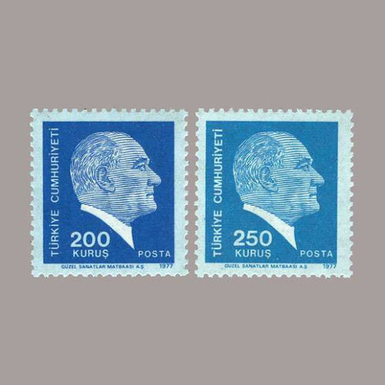 1977 ATATÜRK SÜREKLİ SERİ