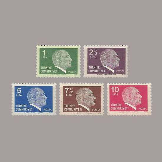 1979 ATATÜRK SÜREKLİ SERİ