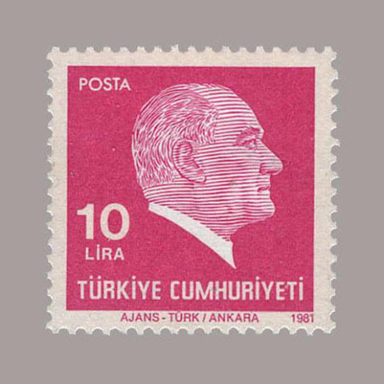 1981 ATATÜRK SÜREKLİ SERİ