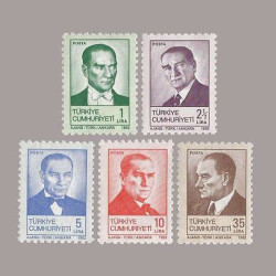 1982 ATATÜRK SÜREKLİ SERİ