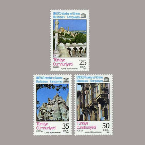1984 UNESCO İSTANBUL ve GÖREME KAMPANYASI