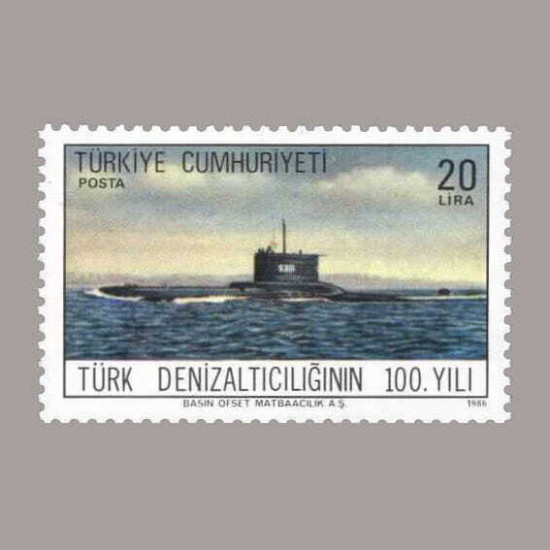 1986 TÜRK DENİZALTICILIĞININ 100.YILI