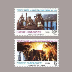 1987 TÜRKİYE DEMİR ÇELİK İŞLETMELERİ 50.YILI