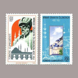 1988 MİMAR SİNAN'nın ÖLÜMÜNÜN 400.YILI