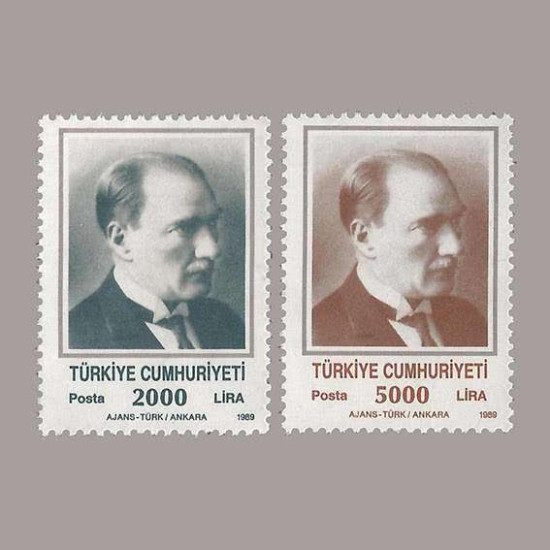 1989 ATATÜRK SÜREKLİ SERİ