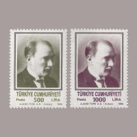 1990 ATATÜRK SÜREKLİ SERİ