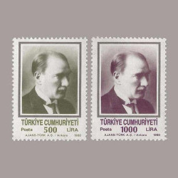 1990 ATATÜRK SÜREKLİ SERİ