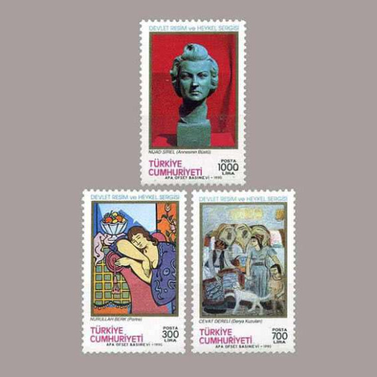 1990 DEVLET RESİM VE HEYKEL SERGİSİ