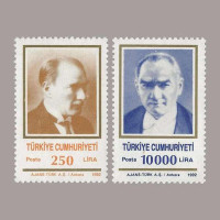 1992 ATATÜRK SÜREKLİ SERİ