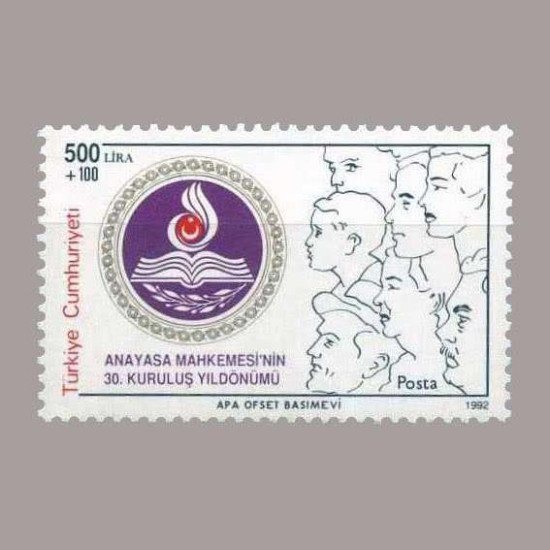 1992 ANAYASA MAHKEMESİNİN 30.KURULUŞ YILI