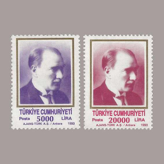 1993 ATATÜRK SÜREKLİ SERİ