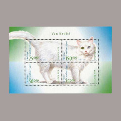 1997 VAN KEDİSİ HATIRA BLOKU