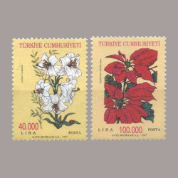 1997 ÇİÇEKLER KONULU SÜREKLİ SERİ