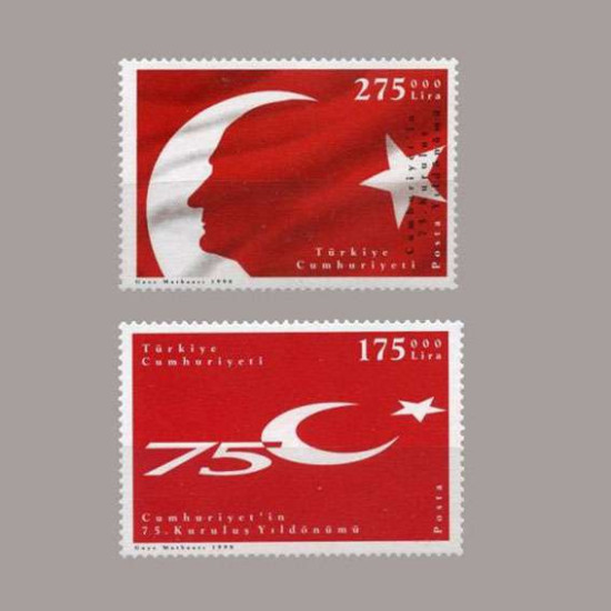 1998 CUMHURİYET'in  KURULUŞUNUN 75.YILI